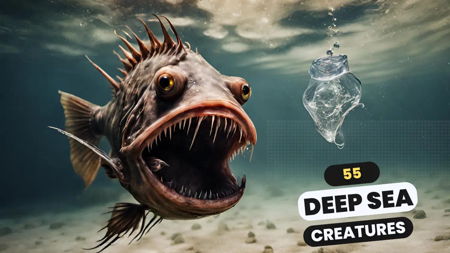 55 Weirdest Deep Sea Creatures